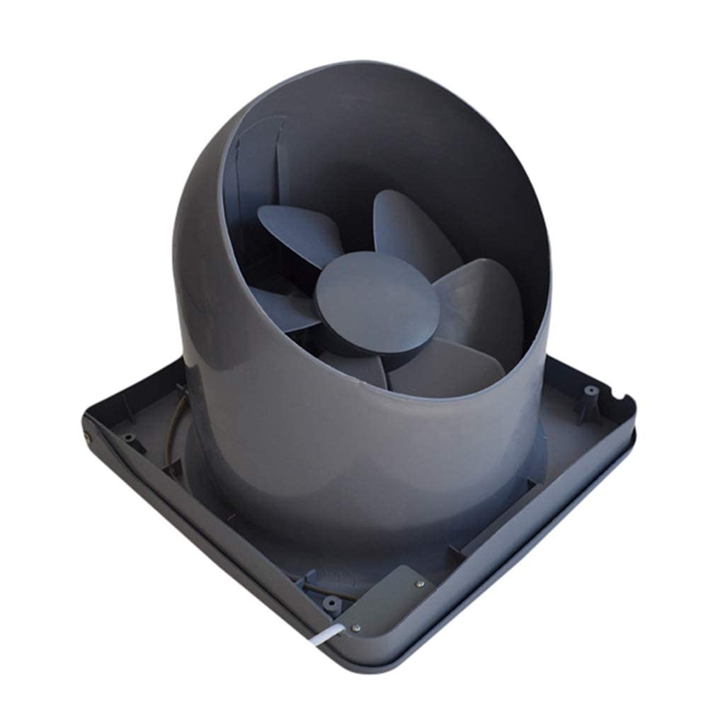 Aspiratore 287mm per Ufficio Bagno Soggiorno Basso consumo energetico 18W Funzionamento Silenzioso 58Db e Alta efficienza 400M3 / H
