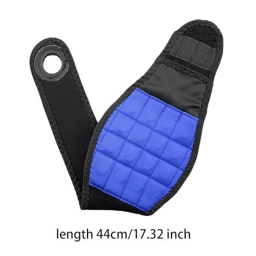 Generic Pulseira de Eletricista Parafusos Suporte de Ferramenta para Projetos DIY, Preto Azul, Taman