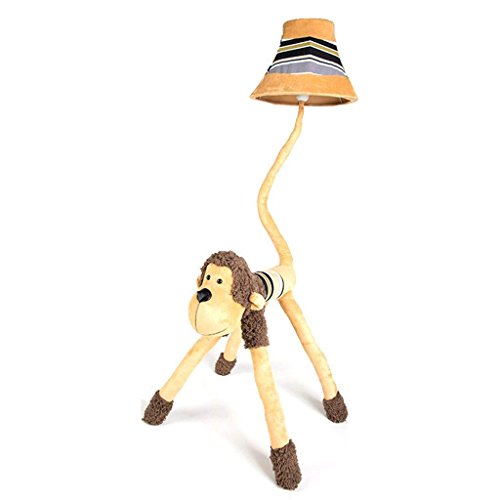 Lampe de plancher creative singe pour rassurer les enfants et décorer le coin lecture