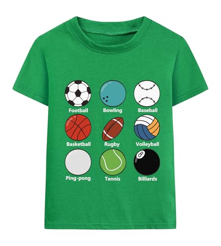 Tkria Boy Summer Shirt Short Sleeve Shirts Train Monster Truck Car Toddler Boys T-Shirt Clothes 1-7T