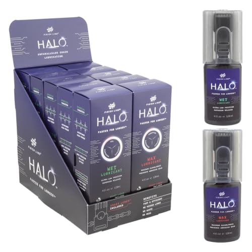 Finish Line Halo Wax + Wet Lubricant Squeeze Bottle 4 oz