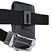 Meilib Holster for iPhone 14 Plus, 14 Pro Max, 13 Pro Max, 12 Pro Max, 11 Pro Max, Xs Max, 8 Plus, 7 Plus, Cell Phone Belt Holder Case with Swivel Belt Clip, ID Card Storage Pouch Cover Black Leather