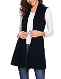 ❤Bequeme Strickjacke: Verwenden Sie weiches, leichtes, atmungsaktives und bequemes Material. Sie können es in einem klimatisierten Raum tragen und fühlen sich nicht stickig an.