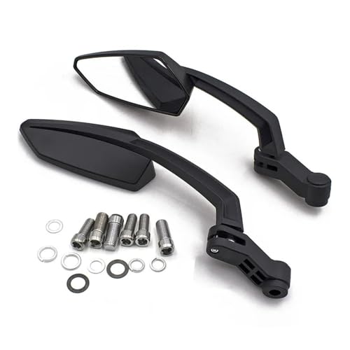 Espejo retrovisor universal M8 M10 para motocicleta con rotación de 360 grados