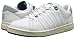 K-Swiss Men's Lozan III P Fashion Sneaker, Classic White/Neutral Grey/Colonial Blue, 8.5 M US