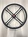 20inch 5 spoke magnesium alloy bike rims (one front black color 5 spoke)