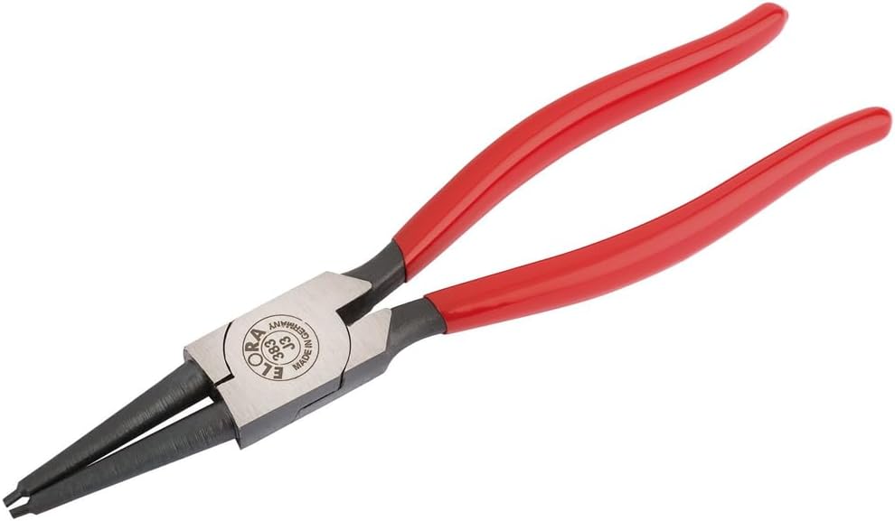 Draper 383-J3 40mm-100mm J3 Elora Straight Internal Circlip Pliers, Blue, 40 mm-100 mm