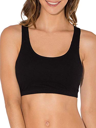 Image of Fruit of the Loom Women's Built Up Tank Style Sports Bra Fashion Colors