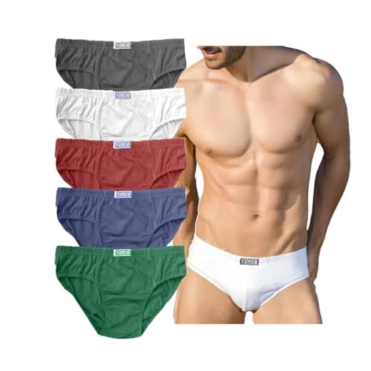 Kit 10 Cueca Slip Masculina Algodão Básica Original (G veste 40, Multicolorido)