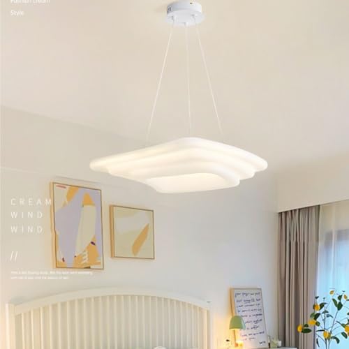 Plafonnier moderne créatif cookie avec ventilateur intégré LED
