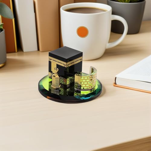 Adorno de Cristal de Kaaba para Decoración del Hogar en Estilo Islámico y Eid 7