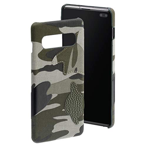 Preisvergleich Produktbild Hama Camouflage Cover für Samsung Galaxy S10+, Grün
