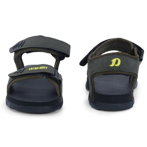 Image of DOCTOR EXTRA SOFT Men's Classic Athletic & Outdoor Casual Sandals /Floaters With Adjustable Cushion Strap For Adult|Comfortable & Lightweight|Stylish & Anti-Skid|Everyday Use For Gents & Boys D-301