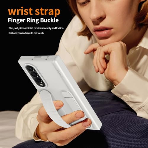 Coque antichoc Samsung Z Fold 4 avec support rétractable et film rigide - 3