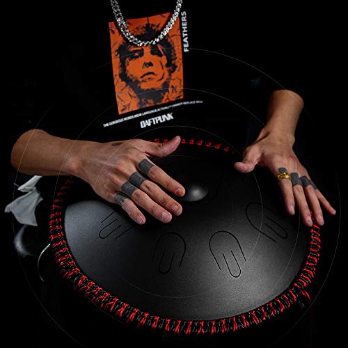 Steel Tongue Drum 14 Inch 9 s D Key con Accesorios miniatura 6