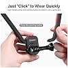 ULANZI Go-Quick II Neck Mount for GoPro Magnetic Necklace Holder, Camera POV Mount for GoPro Hero 13/12/11/10/9/8/7/6/5/4/MAX, AKASO, DJI Osmo Action 5 Pro/4/3, Insta360 and Most Action Cameras