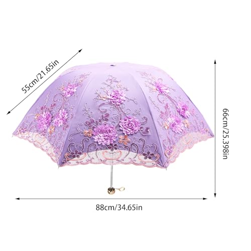 Parapluie avec dentelle haute résistance chic pour extérieur - 6