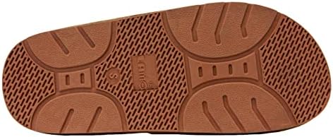 Ladies Sheepskin Wrap - Womens Adjustable Open-Toe Slip-on Shoe, Chestnut, M US | Image 6