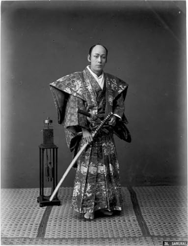 Toile samouraï de Kusakabe Kimbei avec impression haute définition