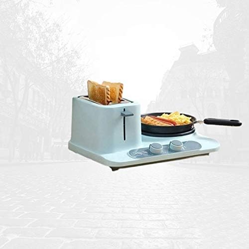 Multi-Function Pan, Mini Kitchen Frying, Household Toaster, Pizza Baking and Sandwich Pan3-in-1 Electric Breakfast Machine(E)