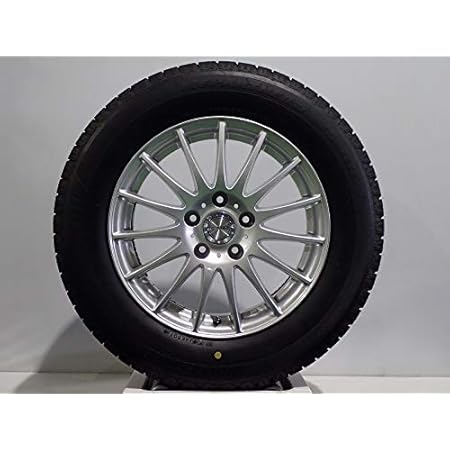 Amazon ブリヂストン Bridgestone 中古 スタッドレスタイヤ ホイールセット 4本セット 215 60r16 ブリヂストン アイスパートナー2 1665 38 5h114 3 ダンロップ サイバー 16インチ 中古 タイヤ 215 60 16 中古タイヤ タイヤ ホイールセット 車 バイク