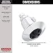 Delta Faucet 2-Spray H2Okinetic Shower Head, Chrome 75152 - Fixed ...