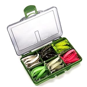 121pcs Soft Luminous Shrimp Lure Set, 6 Kleur Garnalen Bait Garnalen Lokt Fishing Kit Met Haken