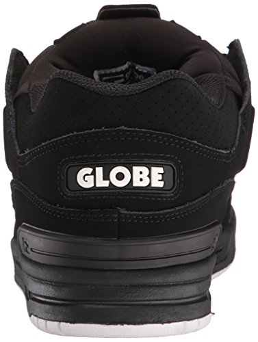 Image of Globe Mens Fusion Skate Shoes, Black /Black /White, 14 M US