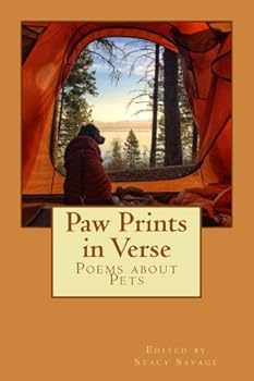 Paperback Paw Prints in Verse: Poems about Pets Book