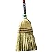 LaPrima Shops Authentic Hand Made All Broomcorn Broom, Long Handle Small Broom Head (48-Inch/Parlor)