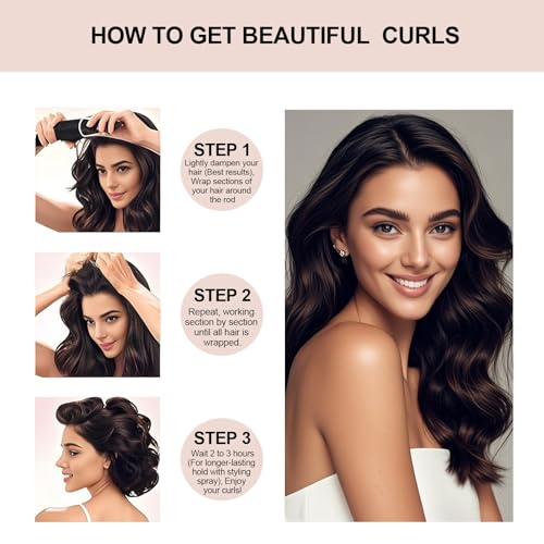 image for Togayu Heatless Curls, Heatless Curls Overnight Hair Care Set - Jumbo 