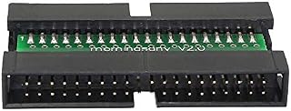 PNGKNYOCN IDE 40 Pin Male to Male Hard Drive Adapter 3.5 inch Hard Disk Interface Male to Male Plug Industrial Computer POS Machine IDE Electronic Disk Adapter (Parallel Type)