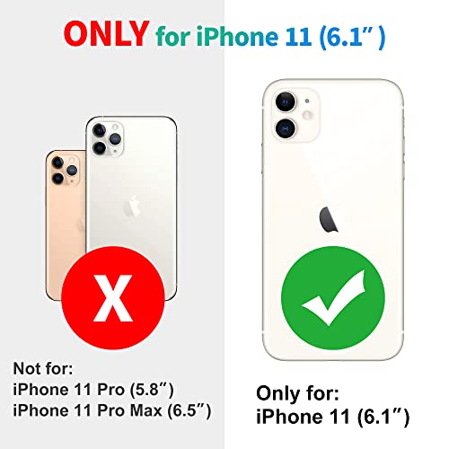SPORTLINK for iPhone 11 Waterproof Case - Built-in Shockproof Dustproof Screen Protector - IP68 Underwater Military Dropproof Full Body Protection Cover for iPhone 11 6.1 inch (Blue) by SPORTLINK - Image 2