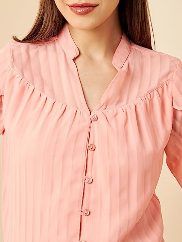 Image of Rare Women's Solid Regular Fit Blouse