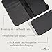 Coach Signature Canvas Two Piece Detachable Wallet Folio iPhone 15 Case, Compatible with Wireless Charging - Signature Charcoal