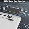 PIOEVTKA 130W USB C Type C Adapter Laptop Charger Compatible with Dell XPS 15 2in1 9575 Precision 5530 2in1 5550 5750 3560 3550 3551 Latitude 7410 7310 7210 9410 9510 9575 5420 5520 5510 Power Cord #1
