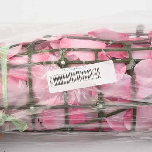 Pantalla artificial impermeable para valla de hojas de cerezo, perfecta para crear espacios privados en jardines (rosa)