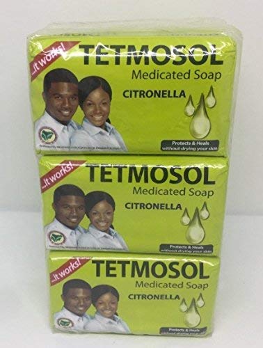 3 Pack Tetmosol Medicated Soap