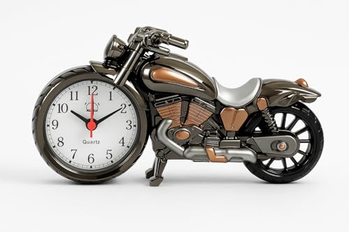 Copper Top â€“ Motorbike Alarm Clock Gift for Men & Wom