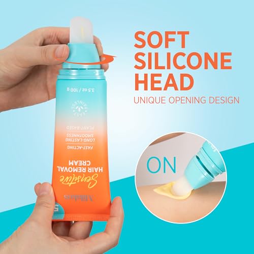 Milakos MI002 Hair Removal Cream For Sensitive Skin - Gentle Depilatory For Leg, Arm, Bikini Line thumb #5