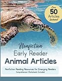  Early Reader Animal Articles: Nonfiction Texts For Your Emerging Readers!