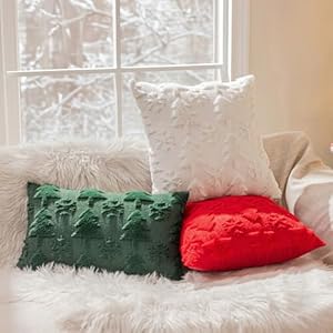 Green Christmas Tree Throw Pillow Covers 12"x20" Set of 2, Winter Snowflake Decorative Pillow Covers Soft Plush Embroidery Cushion Covers Holiday Accent Pillows for Couch Farmhouse Home Decor Green Christmas Tree Throw Pillow Covers 12×20 Set of 2 Winter Snowflake Decorative Pillow Covers Soft Plush Embroidery Cushion Covers Holiday Accent Pillows for Couch Farmhouse Home Decor