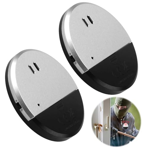 2pcs Window Vibration Alarm Sensor 130dB