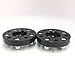 Customadeonly 5x114.3 Wheel Spacers for 370Z 350Z 240SX 300ZX GTR Murano Maxima Sentra (2pcs 30mm Thick Black) Wheel Spacer for Q60 G37 G35 Hubcentric 5x4.5 66.1mm Bore M12x1.25 Lugs