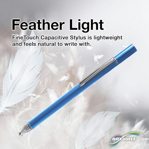 Image of BoxWave Stylus Pen Compatible with Nintendo Switch - FineTouch Capacitive Stylus, Super Precise Stylus Pen - Lunar Blue