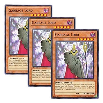 Amazon.co.jp: ☆ 3枚セット ☆遊戯王 英語版 CBLZ-EN019 Garbage Lord