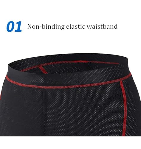 Calzas Ciclistas Hombre 3X-Large Silicone Red miniatura 5