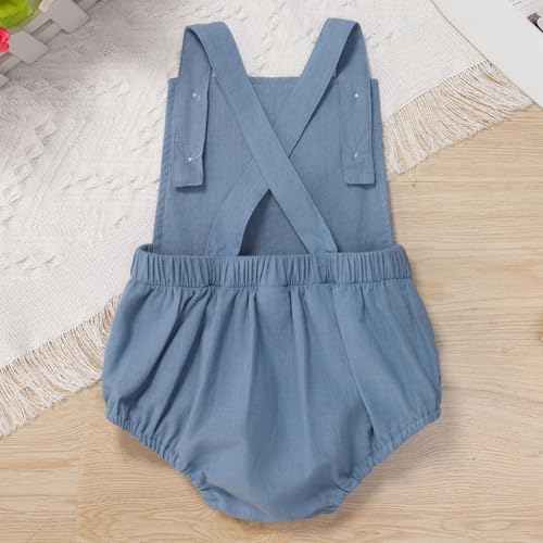 ODOLDI Infants Baby Girls 1st Birthday Romper Cotton Strawberry Print One Piece Romper Photo Shoot2