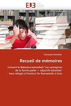 Paperback Recueil de Mémoires [French] Book
