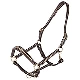 Material: Leder Heinick-Reitsport Qualitäts Lederhalfter ~ Riu Mocca ~ Stallhalfter Strass WB VB Größe Warmblut